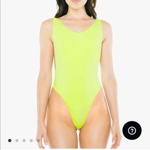 American Apparel Deep Cut Bodysuit.